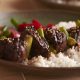 asian marinated bison kebabs