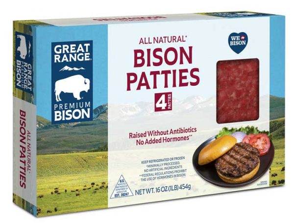 Bison Patties Box