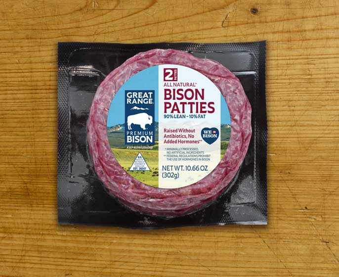 Great Range Bison Patties